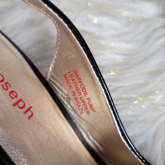 Marc Joseph Daffodil Patent leather slingback pump - Picture 5 of 9